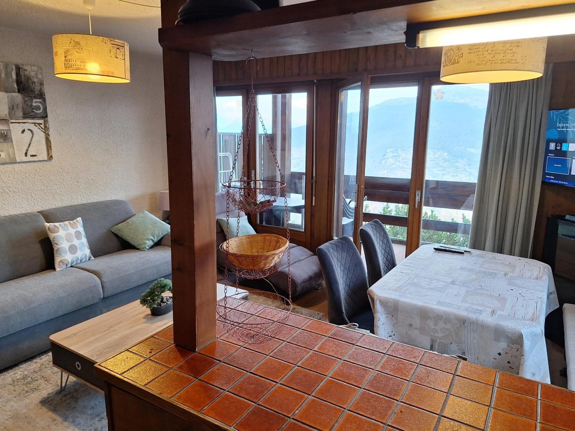 Les Collons1800- Bel Appart 2Pieces-4 Pers-Piscine-Sauna-Parking Int-Wifi Gratuit Vex Buitenkant foto