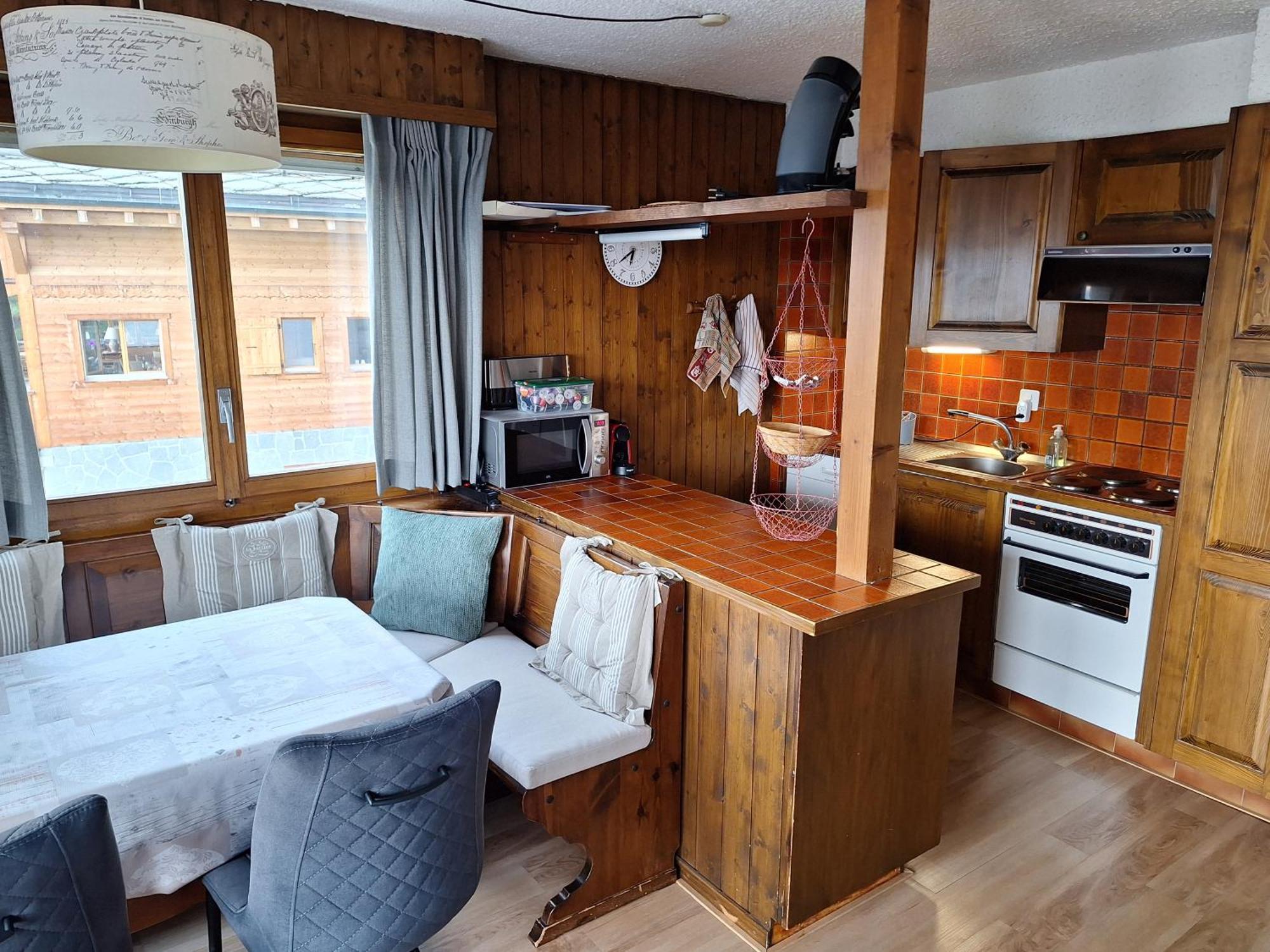 Les Collons1800- Bel Appart 2Pieces-4 Pers-Piscine-Sauna-Parking Int-Wifi Gratuit Vex Buitenkant foto