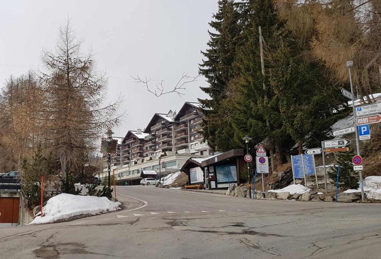 Les Collons1800- Bel Appart 2Pieces-4 Pers-Piscine-Sauna-Parking Int-Wifi Gratuit Vex Buitenkant foto